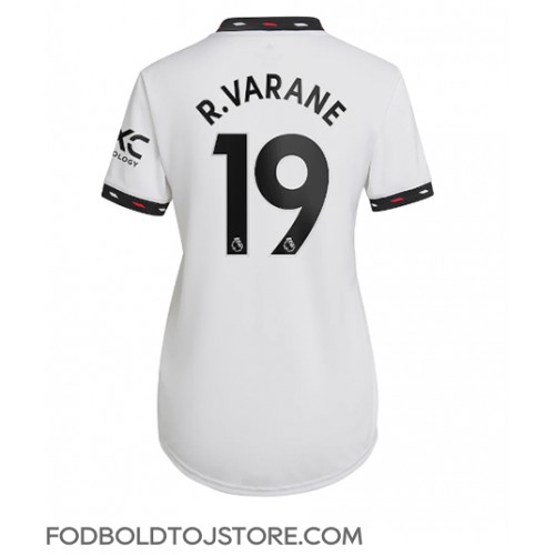 Manchester United Raphael Varane #19 Udebanetrøje Dame 2022-23 Kortærmet
